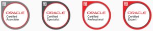 Niveles de Certificación Oracle: Asociado, Profesional, Experto y Especialista